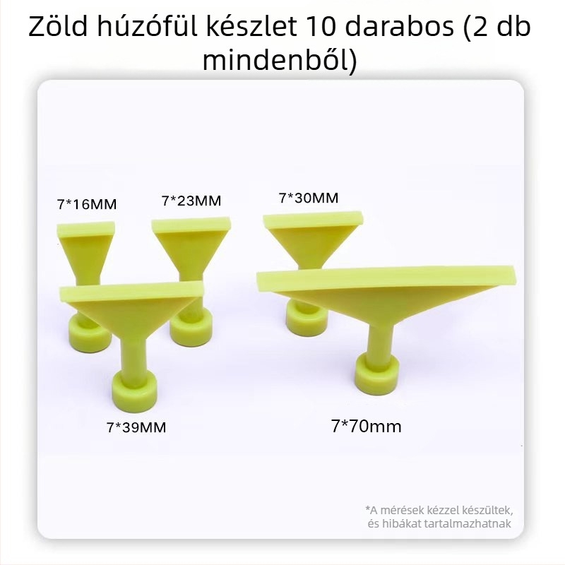 Autó karosszéria lemezeinek horpadásjavító szerszámkészlet húzókészlettel