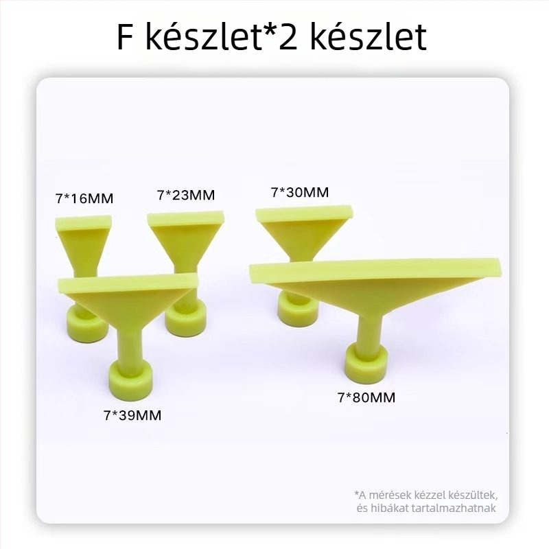 Autó karosszéria lemezeinek horpadásjavító szerszámkészlet húzókészlettel