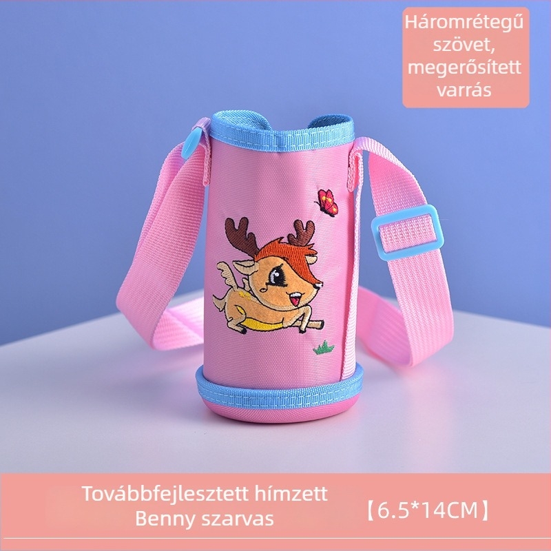 Kültéri szigetelt vízpalack tok vállpánttal