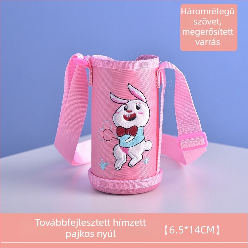 Kültéri szigetelt vízpalack tok vállpánttal