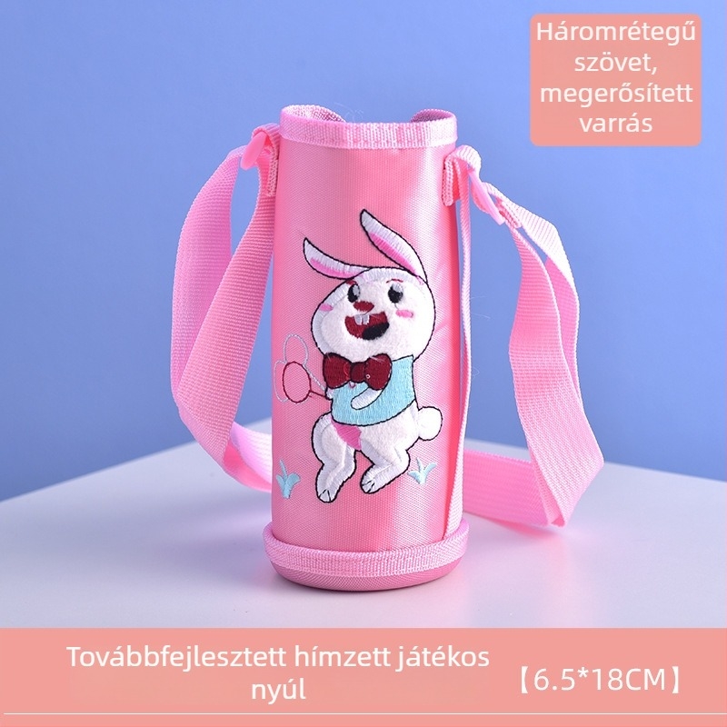 Kültéri szigetelt vízpalack tok vállpánttal
