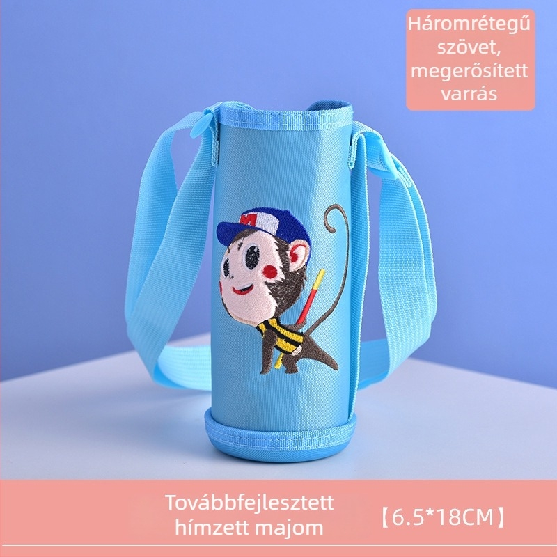 Kültéri szigetelt vízpalack tok vállpánttal