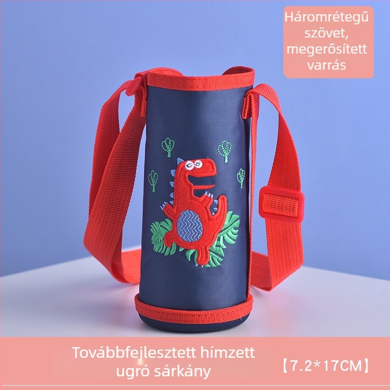 Kültéri szigetelt vízpalack tok vállpánttal