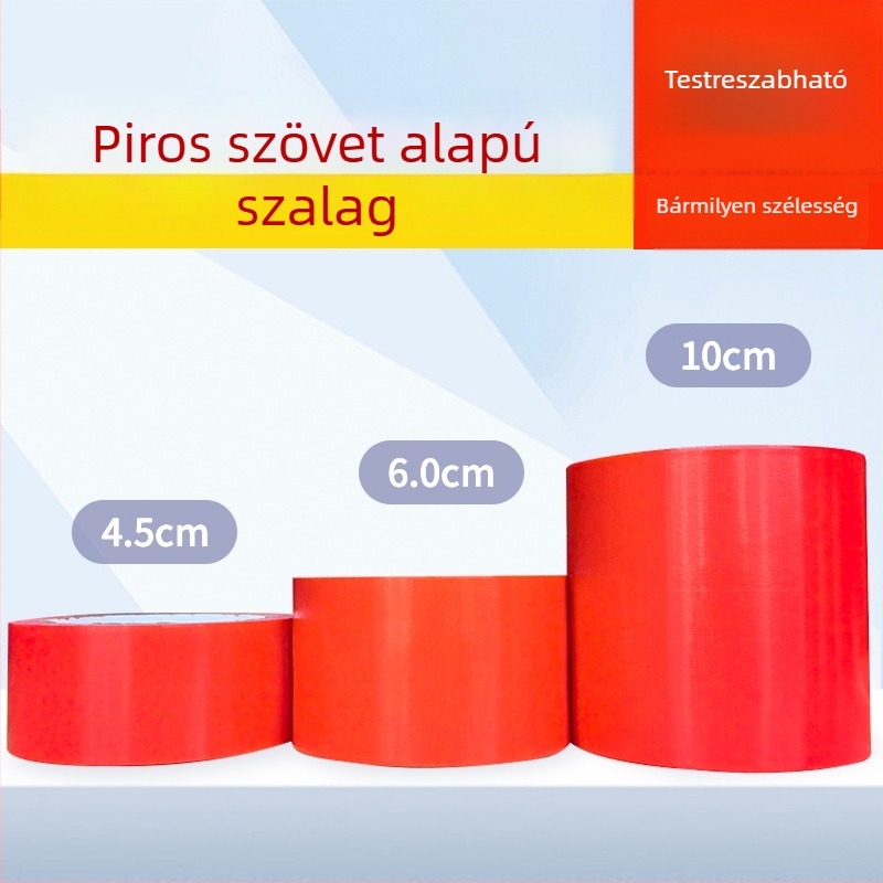 Színes egyrétegű vízálló szőnyegtapasz, erős tapadással, DIY dekorációhoz, piros és fekete