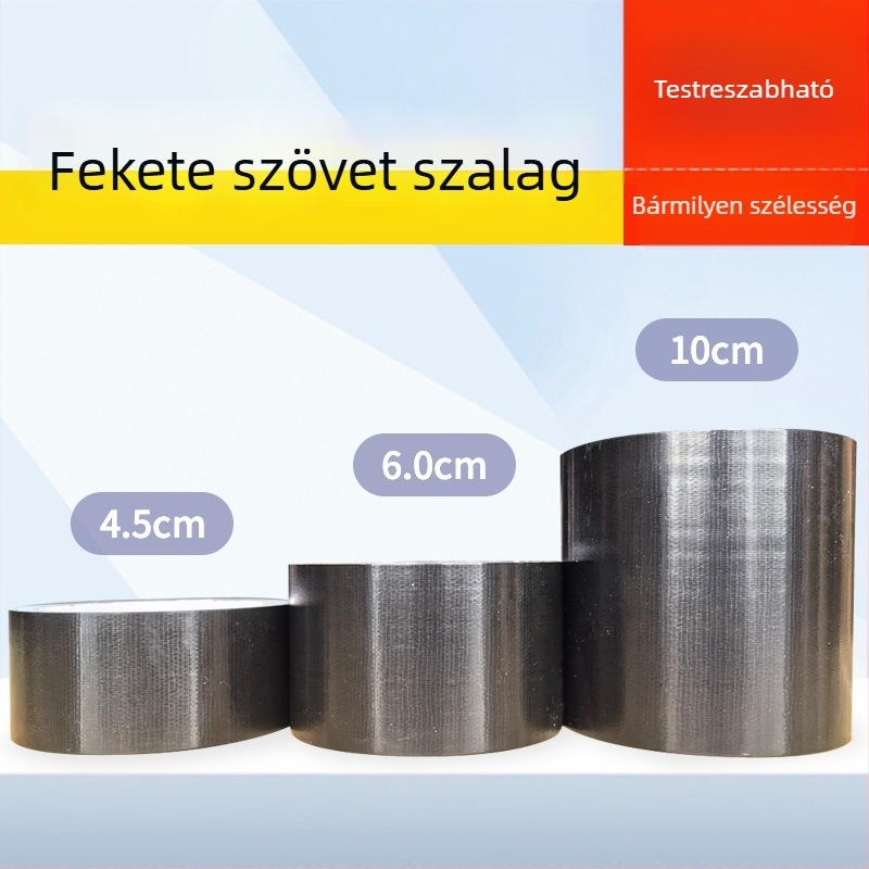 Színes egyrétegű vízálló szőnyegtapasz, erős tapadással, DIY dekorációhoz, piros és fekete