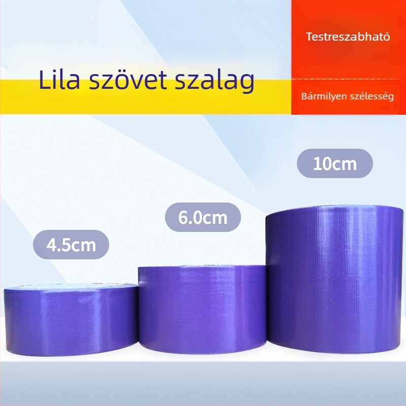 Színes egyrétegű vízálló szőnyegtapasz, erős tapadással, DIY dekorációhoz, piros és fekete