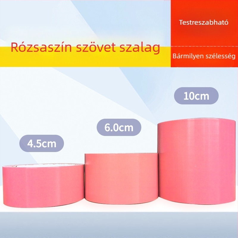 Színes egyrétegű vízálló szőnyegtapasz, erős tapadással, DIY dekorációhoz, piros és fekete