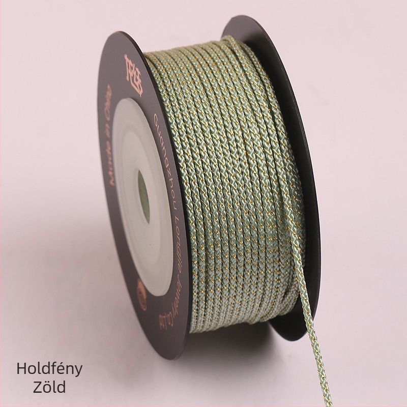 Dragon Knot Arany Mambo Zsinór 1.2 mm Ékszerekhez DIY Karkötők