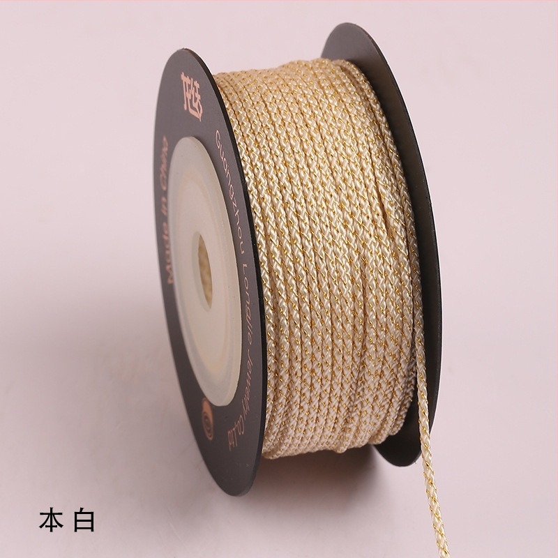 Dragon Knot Arany Mambo Zsinór 1.2 mm Ékszerekhez DIY Karkötők