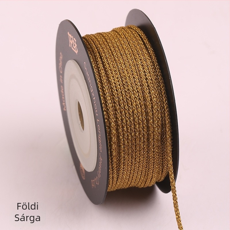 Dragon Knot Arany Mambo Zsinór 1.2 mm Ékszerekhez DIY Karkötők