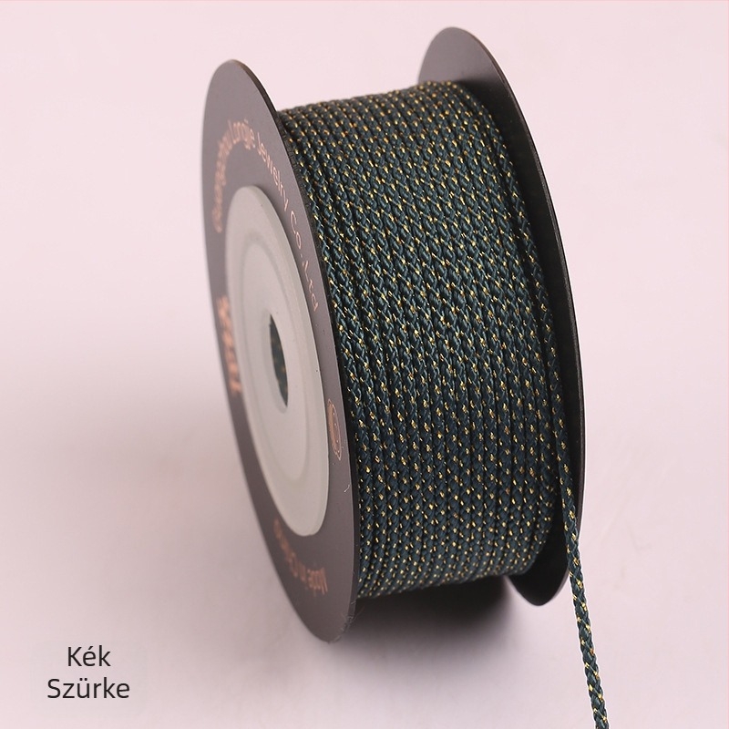 Dragon Knot Arany Mambo Zsinór 1.2 mm Ékszerekhez DIY Karkötők