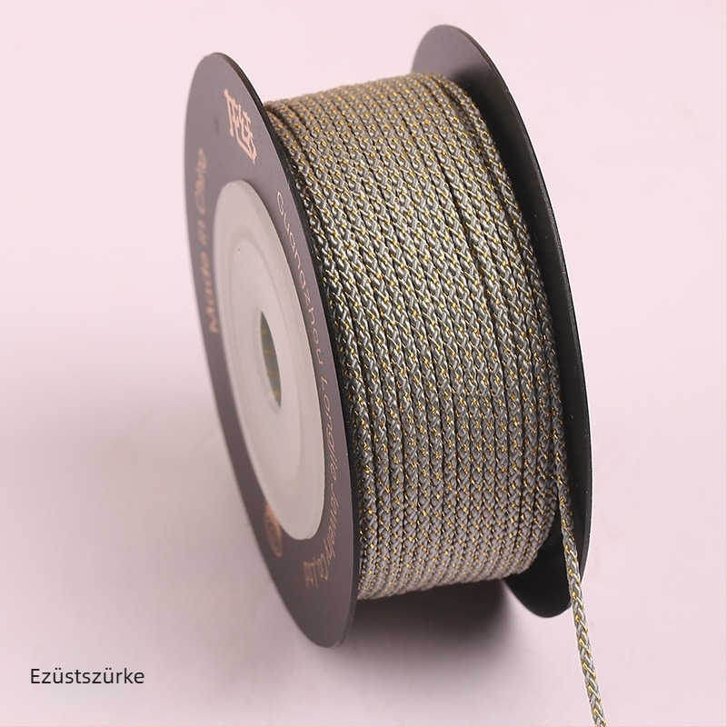 Dragon Knot Arany Mambo Zsinór 1.2 mm Ékszerekhez DIY Karkötők