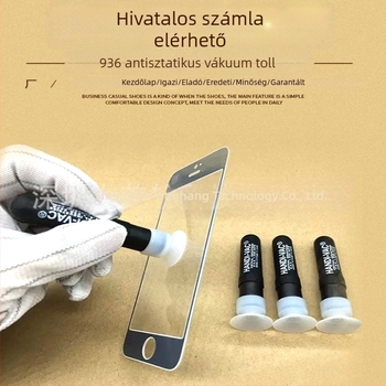YH-936 vákuumos szívó toll mobiltelefon üvegképernyőjéhez, antistatikus, nyom nélkül, erős szívófej