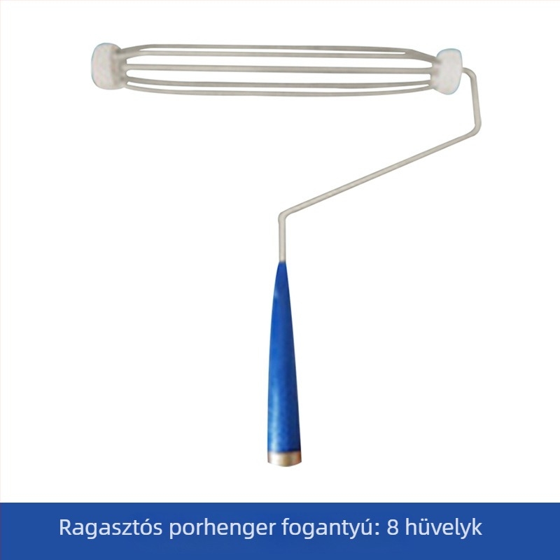 PE ragadós porgörgő pormentes műhelyhez, antistatikus fogantyú, 10 és 8 hüvelyk méretben