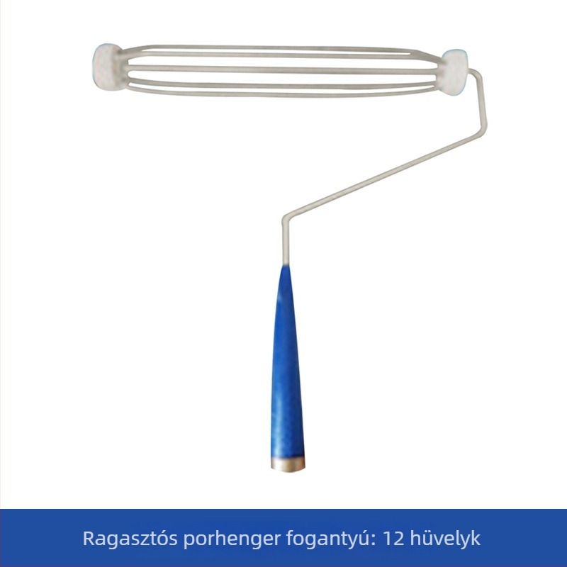 PE ragadós porgörgő pormentes műhelyhez, antistatikus fogantyú, 10 és 8 hüvelyk méretben