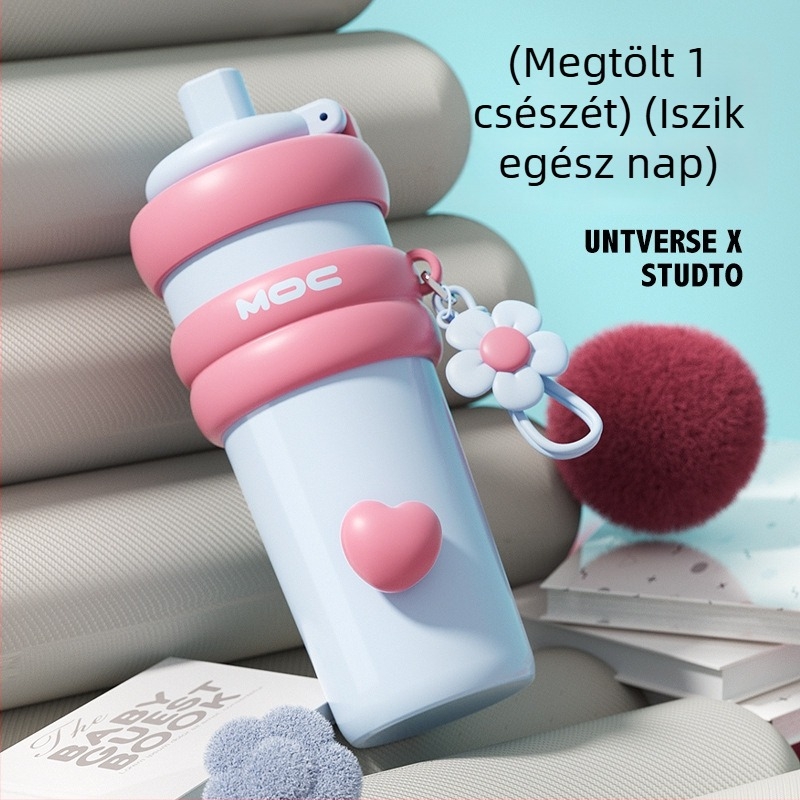 316 rozsdamentes acélból készült hordozható kávés pohár, luxus megjelenés, nagy kapacitású hőszigetelt termosz