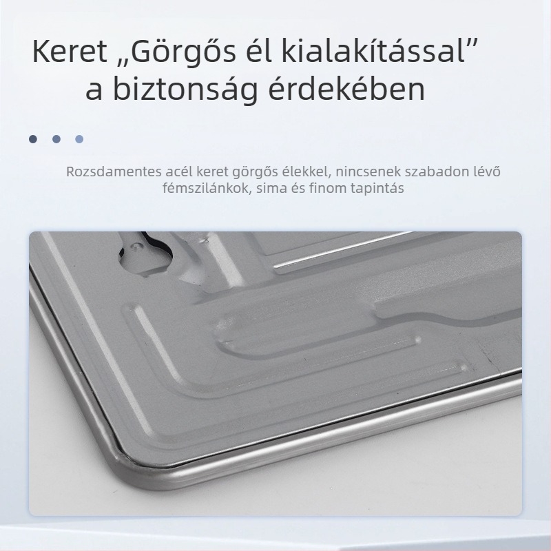 Minhua Középméretű rozsdamentes acél jelzőfény, kompatibilis a magas és alacsony feszültséggel, tűzvédelmi vészvilágítás és kijárat-evakuálási jelző