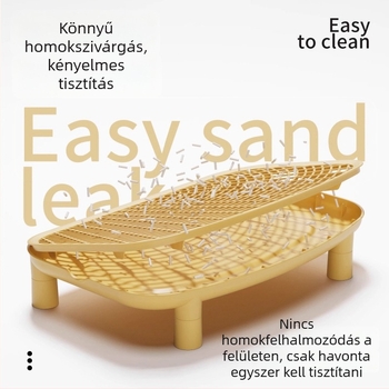 Extra nagy nyitott macskaalomtál, anti-szóródás és szagellenőrzés, kiscicák számára