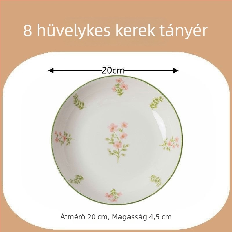 Csontporcelán tálak és tányérok alglazúros színben, vastag falú kivitel, japán stílus, minimalista friss megjelenés