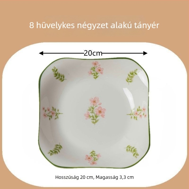 Csontporcelán tálak és tányérok alglazúros színben, vastag falú kivitel, japán stílus, minimalista friss megjelenés
