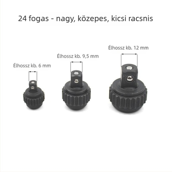 72 fogú csatlakozókulcs javító készlet kiegészítőkkel