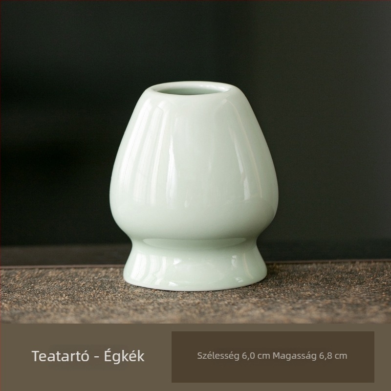 Kerámiából készült matcha habverő állvány – Japán tea ceremóniás kiegészítők