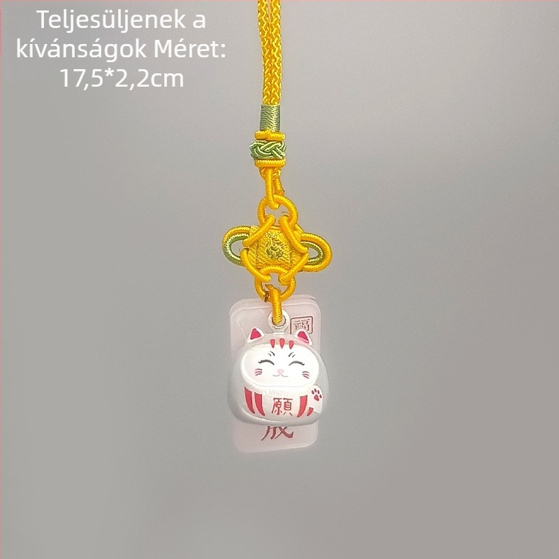 Réz vízhangzó medál - japán stílusú függő dísz táskákhoz, autókhoz, erkélyhez és falra