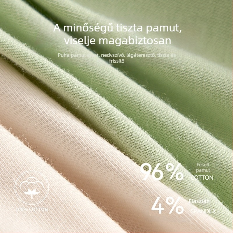 Férfi antibakteriális pamut boxer briefs, plusz méret, középmagas derekú, nyári vékony