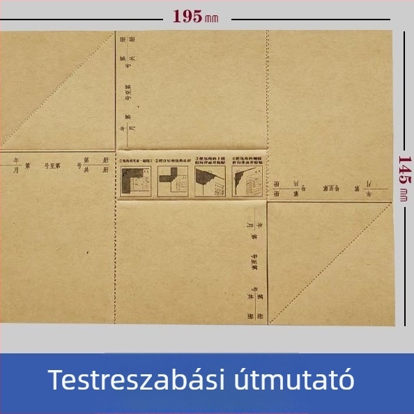A5 könyvelési bizonylat borítója, Kraft papír, 100 lap, kötés, többfunkciós irodai kellékek