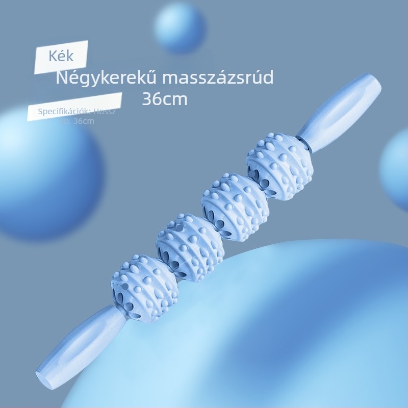 Habos roller izomlazításhoz és hátmasszázshoz – edzéshez és nyújtáshoz