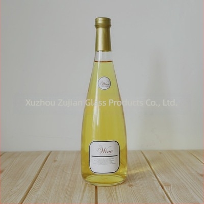 750 ml Ice Wine üveg – üveg italhoz, szőlőborhoz, gyümölcsborhoz és vörösborhoz, fehér, kiváló minőségű üveg