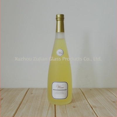 750 ml Ice Wine üveg – üveg italhoz, szőlőborhoz, gyümölcsborhoz és vörösborhoz, fehér, kiváló minőségű üveg