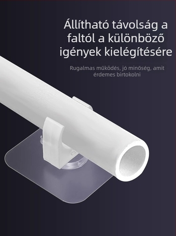 Fúrás nélküli csőbilincs PPR-csőhöz, U-alakú klipsz, falra szerelhető