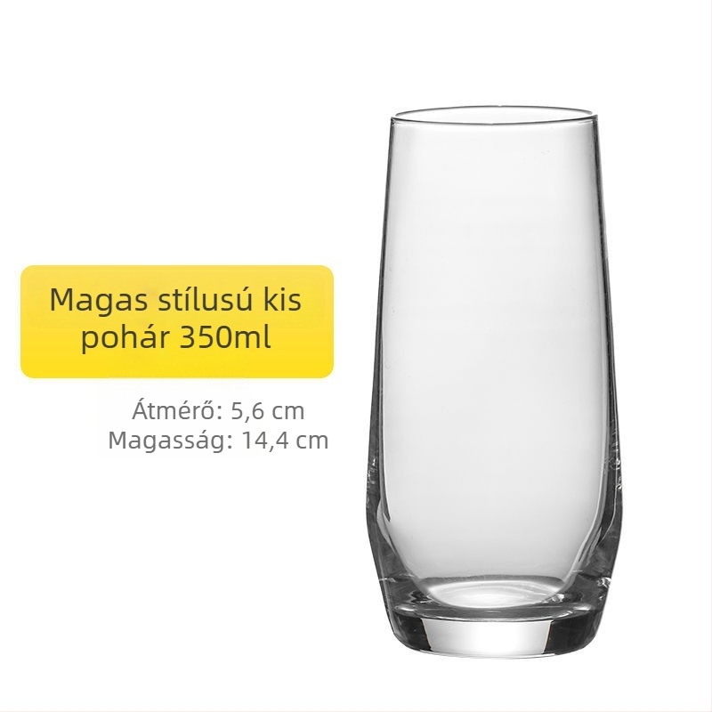 Collins pohár koktélokhoz, Mojito pohár, ólommentes kristályüveg, 1000 ml felett, modern minimalista Bloom-stílus