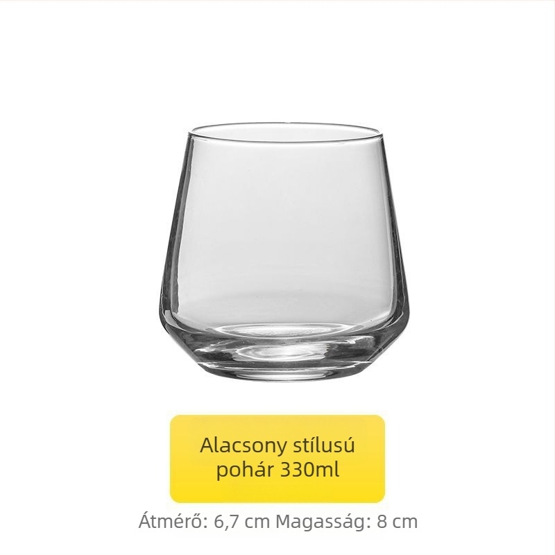 Collins pohár koktélokhoz, Mojito pohár, ólommentes kristályüveg, 1000 ml felett, modern minimalista Bloom-stílus
