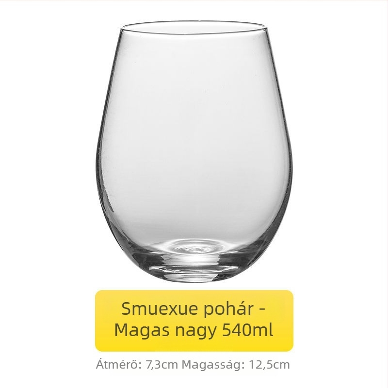 Collins pohár koktélokhoz, Mojito pohár, ólommentes kristályüveg, 1000 ml felett, modern minimalista Bloom-stílus