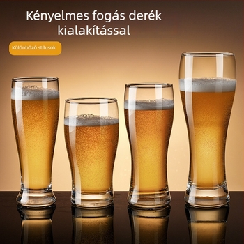 500 ml vastag falú sörös pohár, kézműves sörhöz