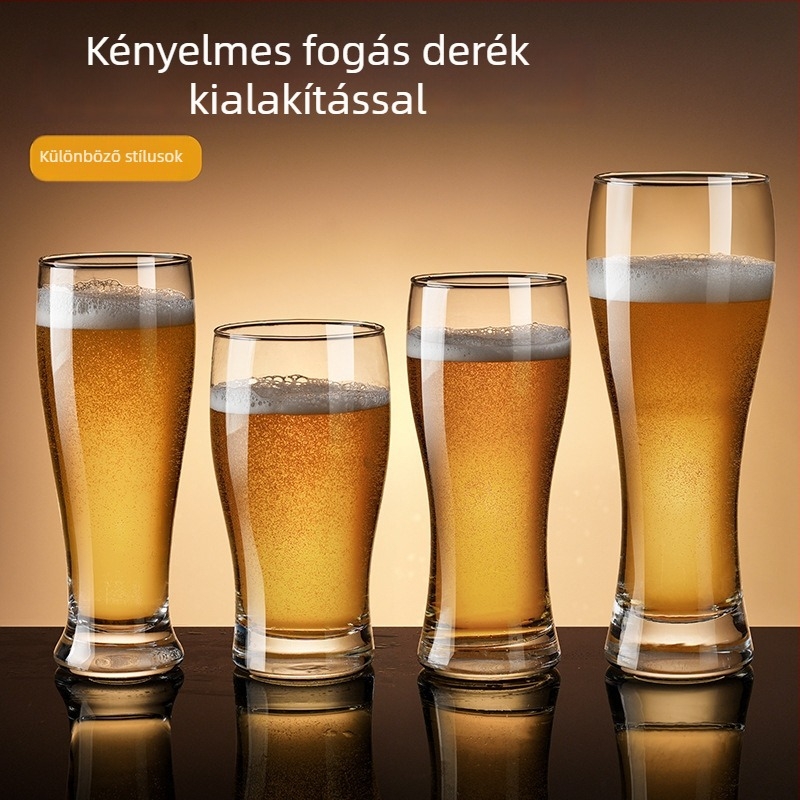 500 ml vastag falú sörös pohár, kézműves sörhöz