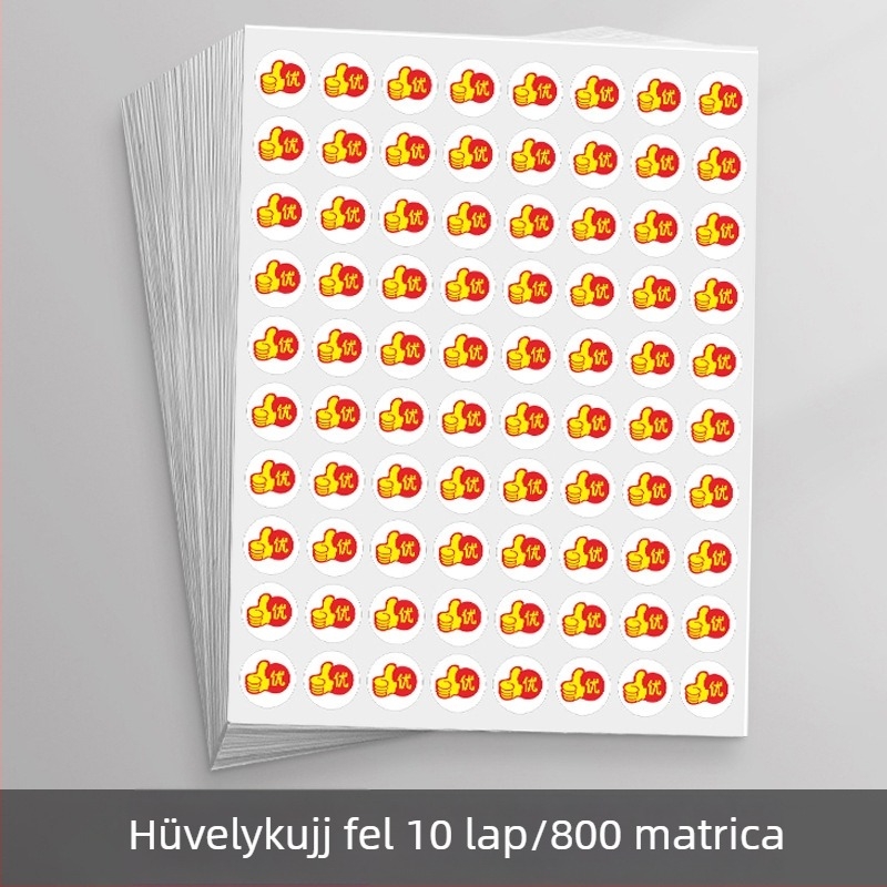 Óvodai jutalomatricák – mosolygó arcok, csillagok