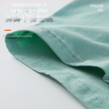 Tinédzser fiúk számára pamut boxer brief, varrat nélküli, lélegző, antibakteriális