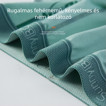 Tinédzser fiúk számára pamut boxer brief, varrat nélküli, lélegző, antibakteriális