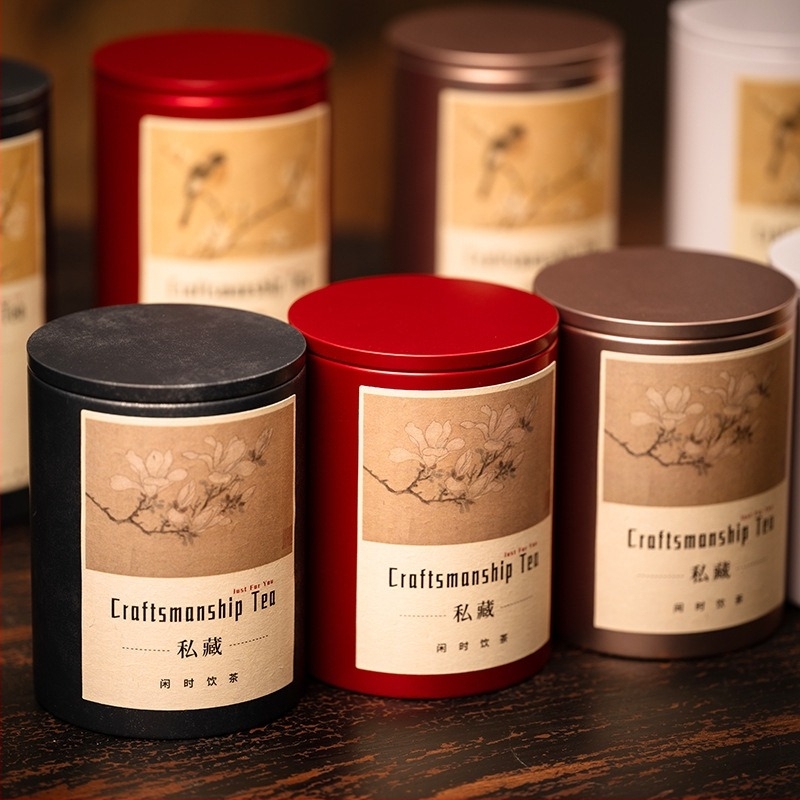 Prémium ősi fa Yunnan Yingde fekete tea fémdobozban, 50 g, lezárt fémdobozos csomagolás, White Needle, White Peony és Shoumei