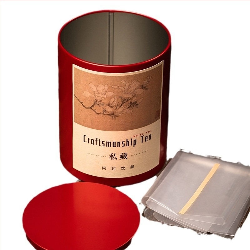 Prémium ősi fa Yunnan Yingde fekete tea fémdobozban, 50 g, lezárt fémdobozos csomagolás, White Needle, White Peony és Shoumei