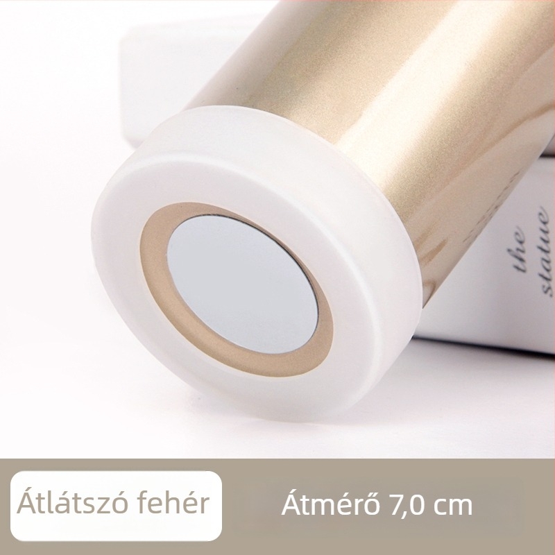 Szilikon alsó védőburkolat termosz pohárhoz, csúszásmentes, kopásálló, 6,5 cm