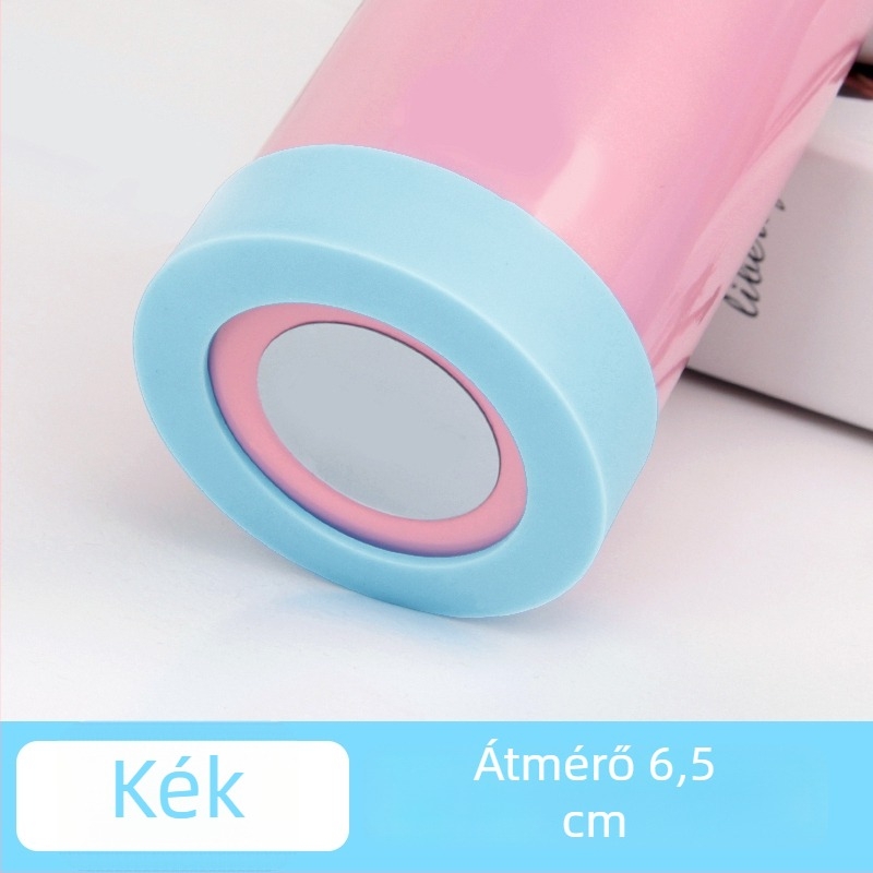 Szilikon alsó védőburkolat termosz pohárhoz, csúszásmentes, kopásálló, 6,5 cm