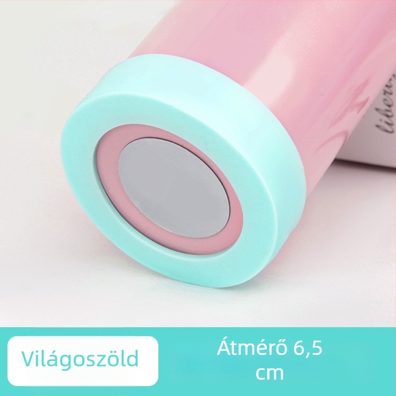 Szilikon alsó védőburkolat termosz pohárhoz, csúszásmentes, kopásálló, 6,5 cm