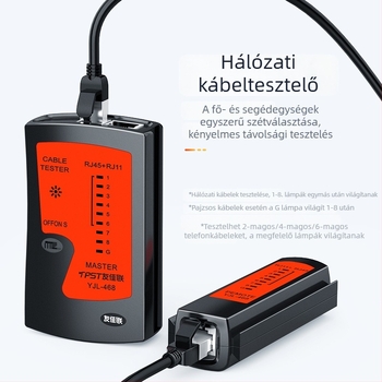 RJ45 krimpelő fogó hálózati kábelekhez – otthoni és professzionális Cat5e/Cat6/Cat7