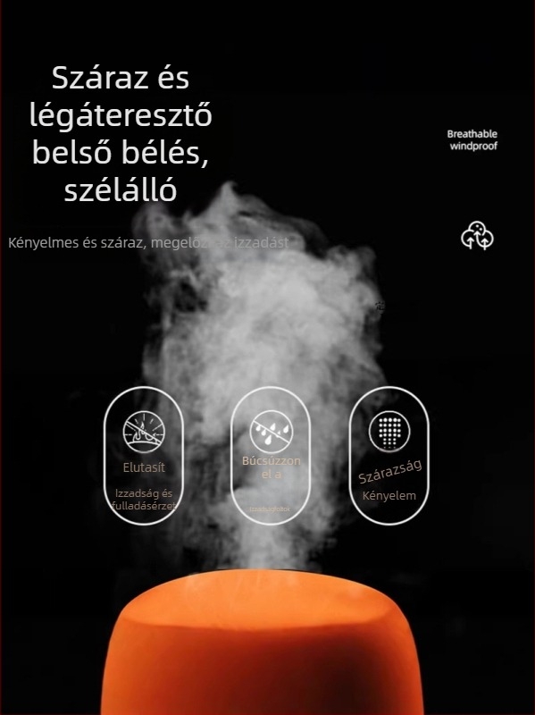 Narancssárga munkaruha kabát logóval, 3-az-1-ben, vastagított szélálló és antisztatikus.