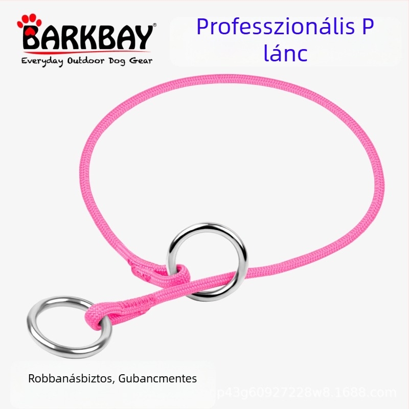 Barkbay P-Chain és P-Rope kutyanyakörv közepes és nagytestű kutyáknak – edző nyakörv