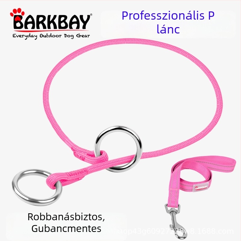 Barkbay P-Chain és P-Rope kutyanyakörv közepes és nagytestű kutyáknak – edző nyakörv